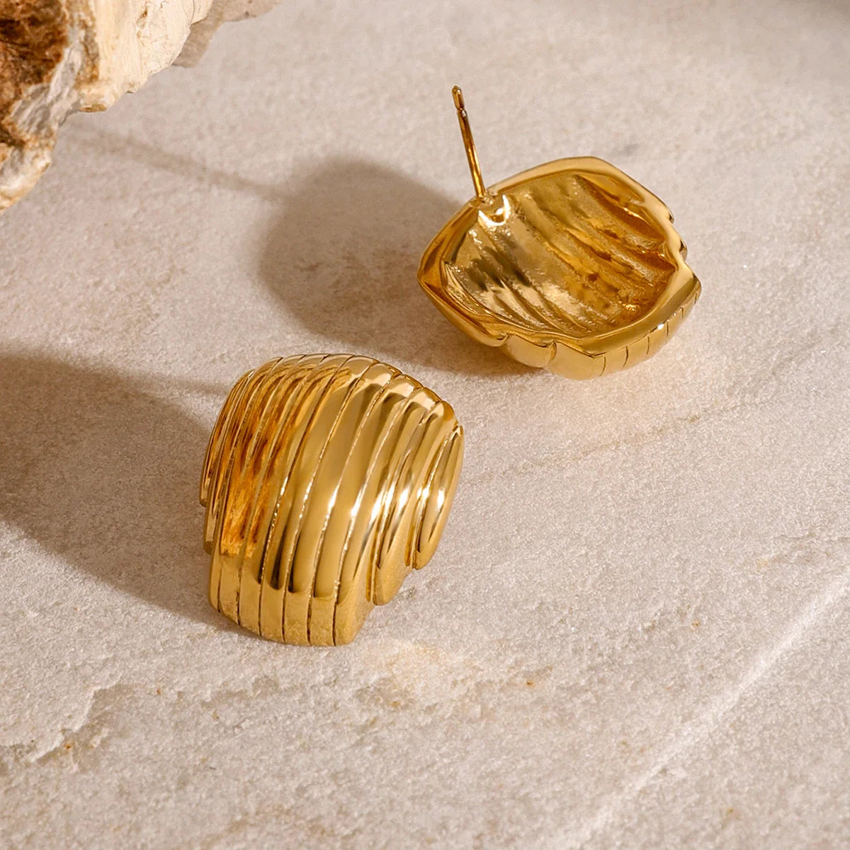Boucles d'oreilles Ridge - Or