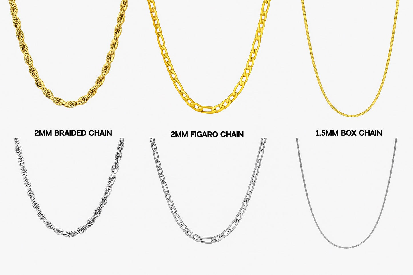 Utopia Cross Necklace - Gold/Silver