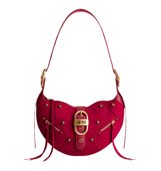 JW PEI Tessa Shoulder Bag - Deep Magenta