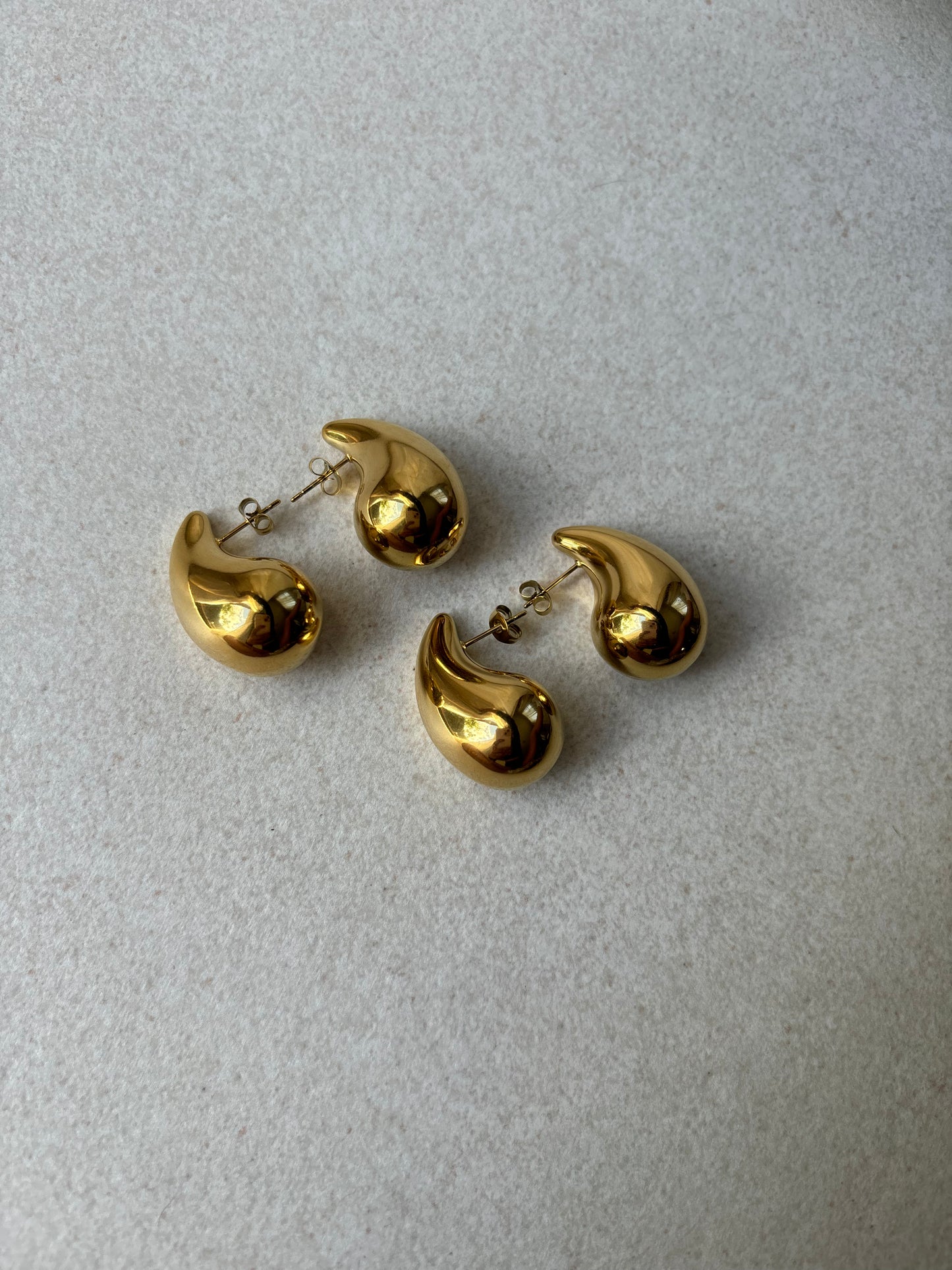 Boucles d'oreilles gouttes de pluie