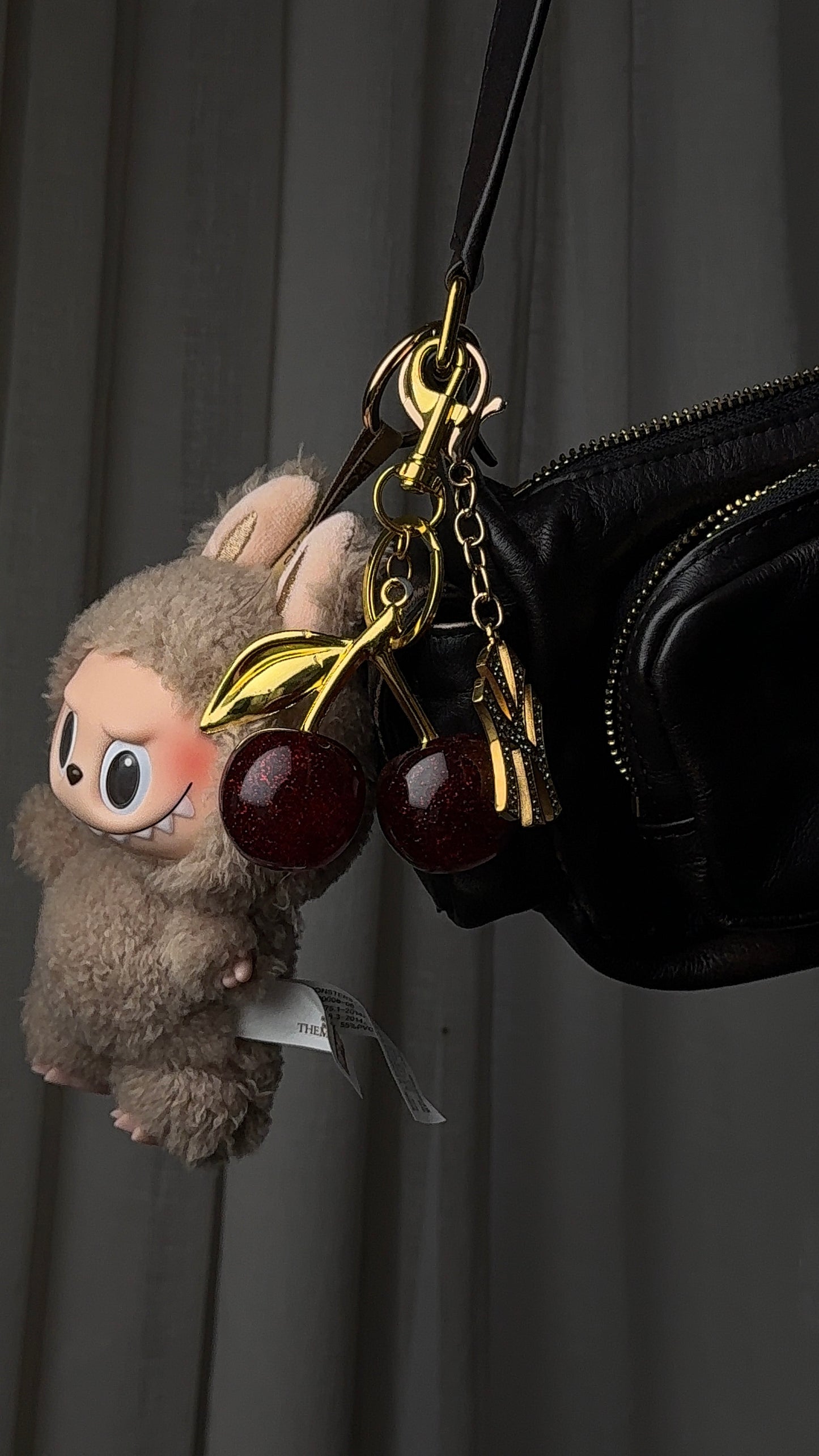 Cherry Bomb Bag Charm