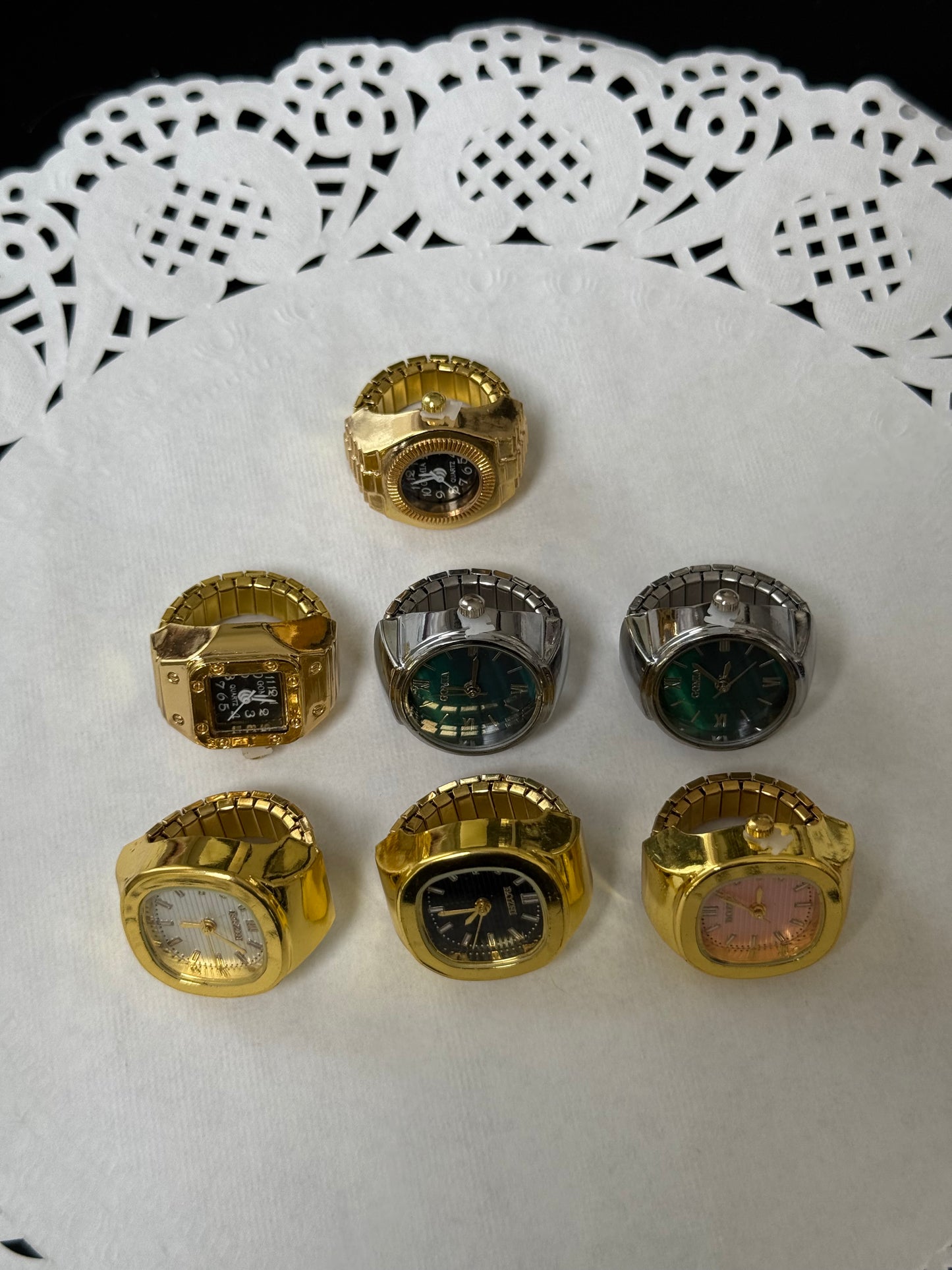 SS42 Miscellaneous Watch Rings *Minor Scratches*