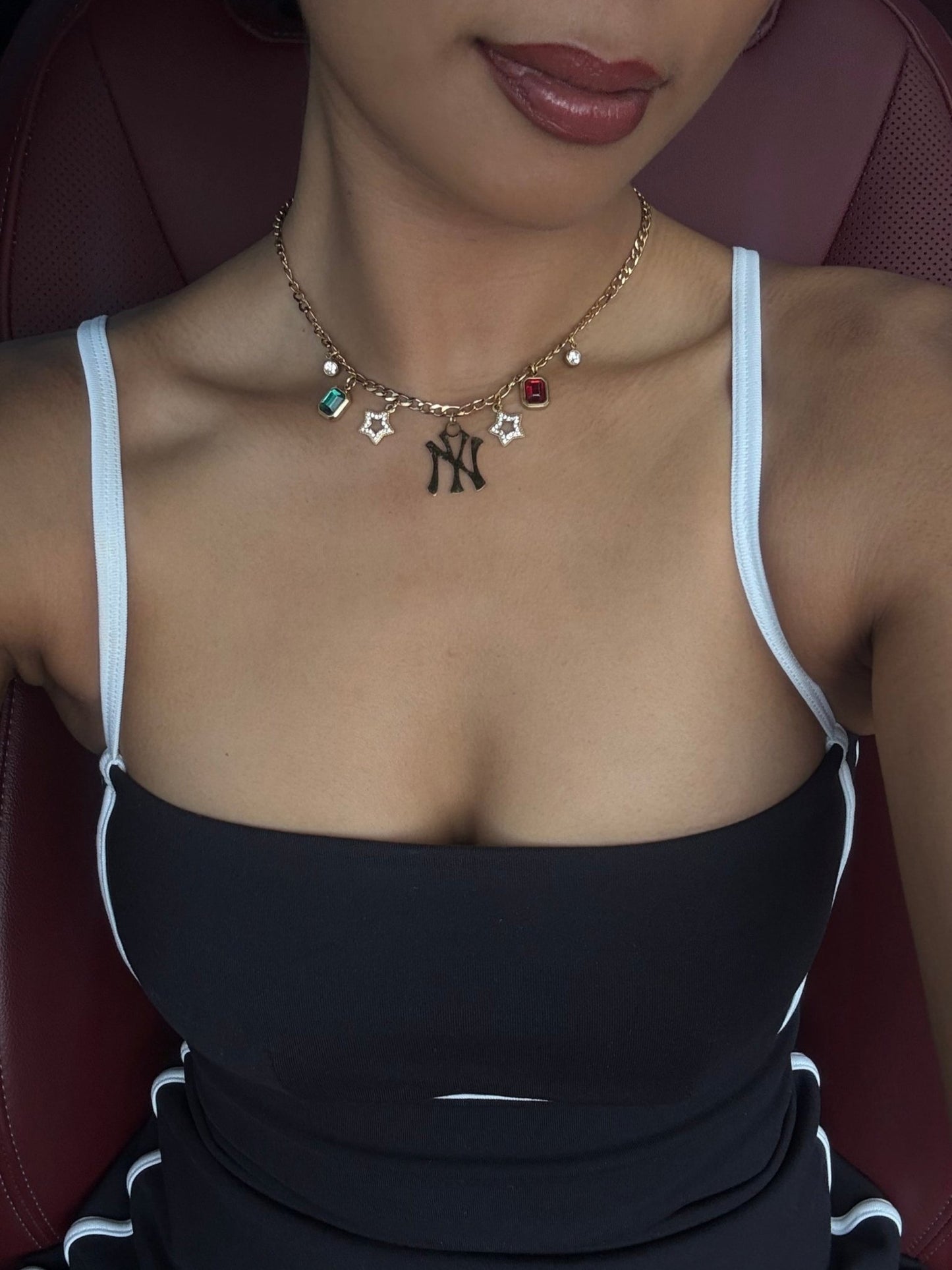 Build-A-Baddie Charm Necklace - Gold/Silver