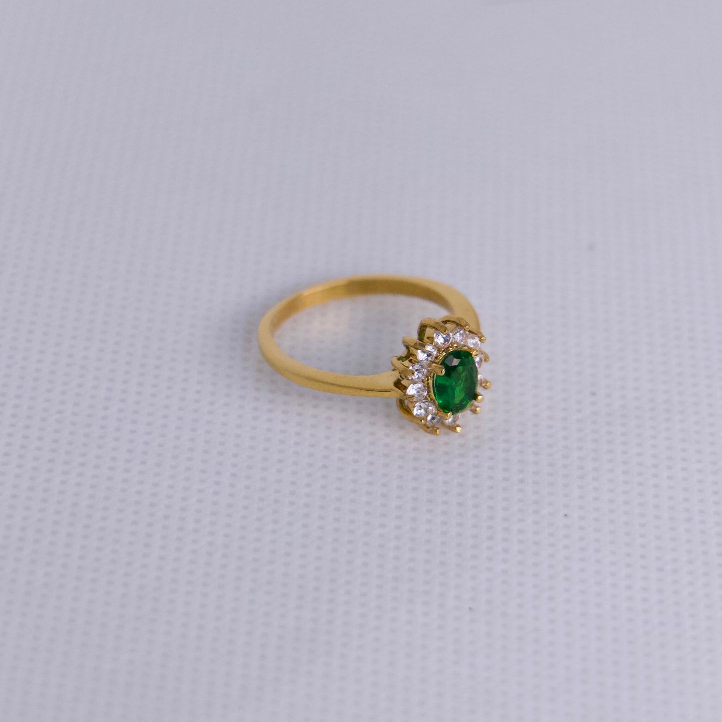 Bague Emerald Bloom