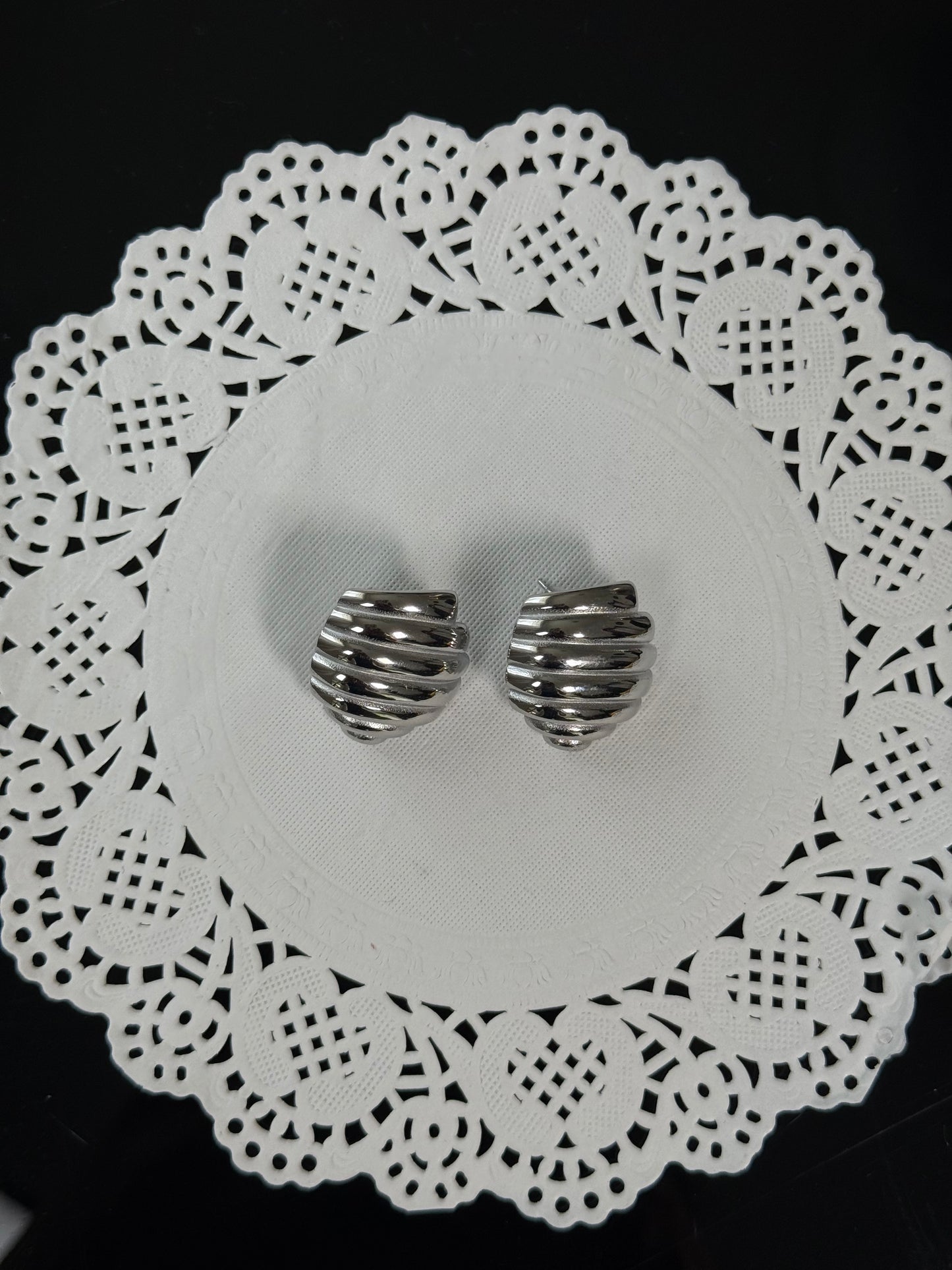 SS13 Statement Silver Earring *WATERPROOF & TARNISH-PROOF*