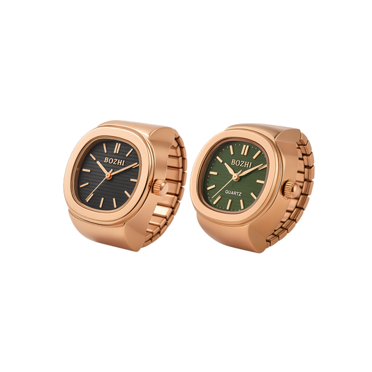 Bottega Watch Ring - Rose Gold