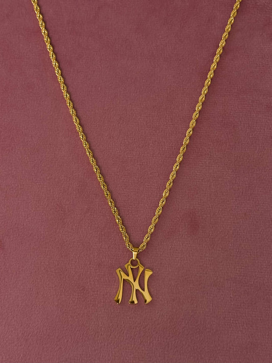 Yankee Power Rope Necklace- 18K Gold-Plated