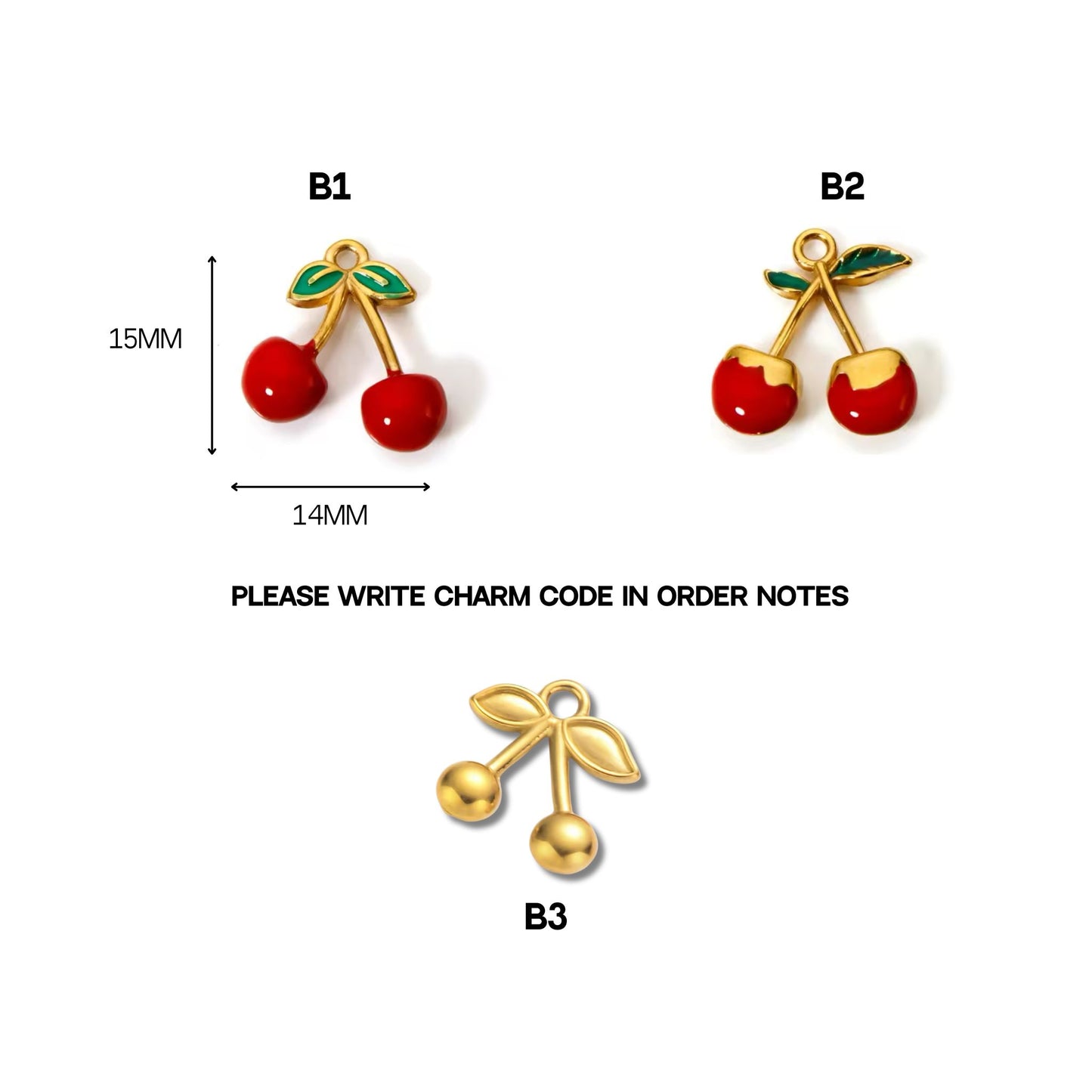 アイスパフ イニシャルネックレス - ゴールド