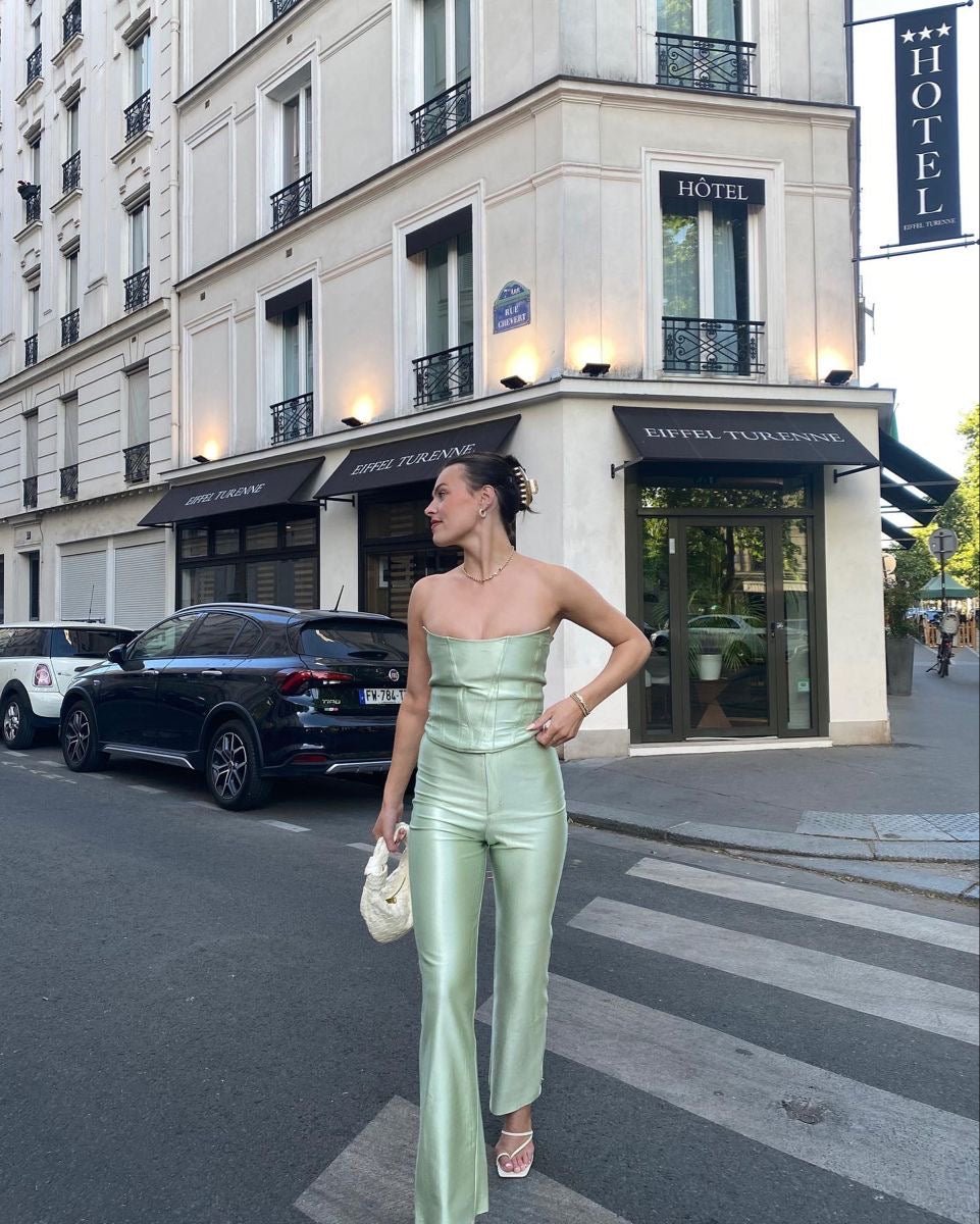 Corset étoile à la menthe (XS/S)
