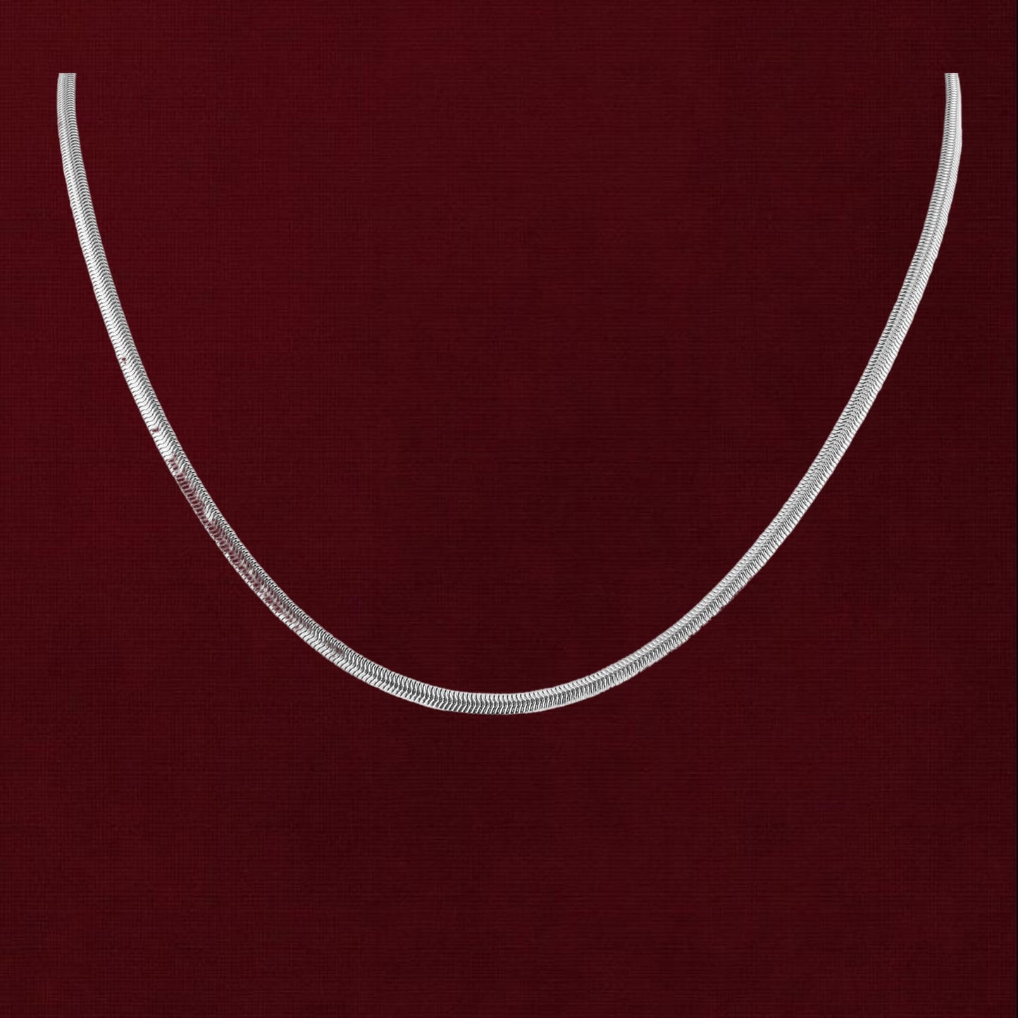 Chaîne serpent 3 mm - Argent