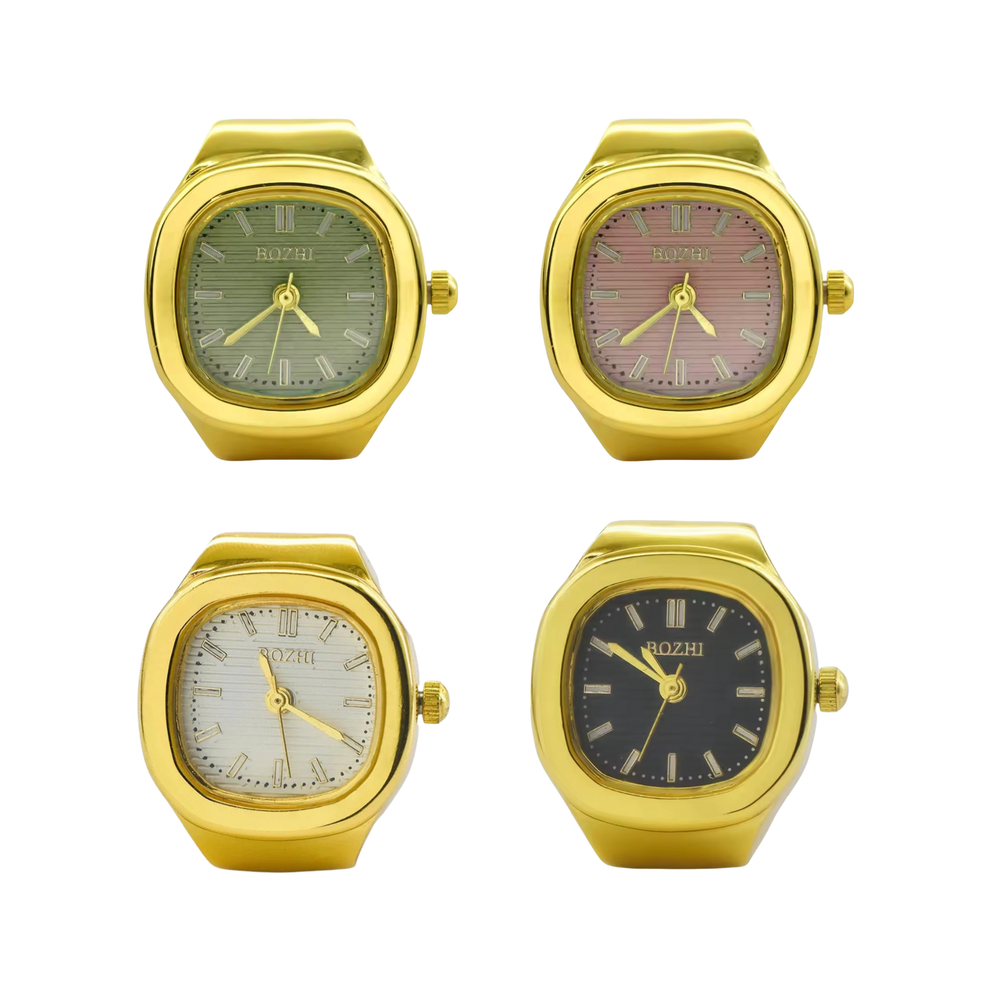 Bottega Watch Ring - Gold
