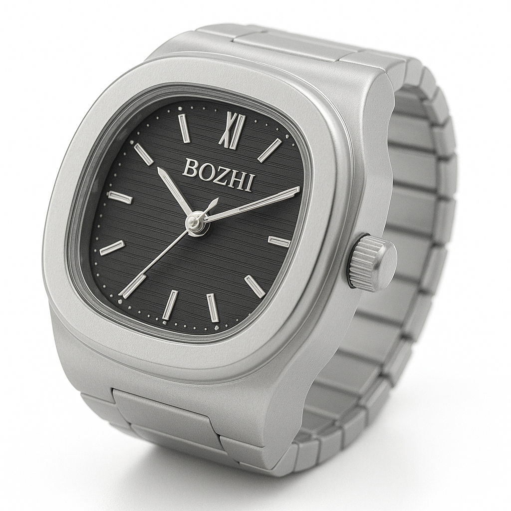 Bottega Watch Ring - Silver