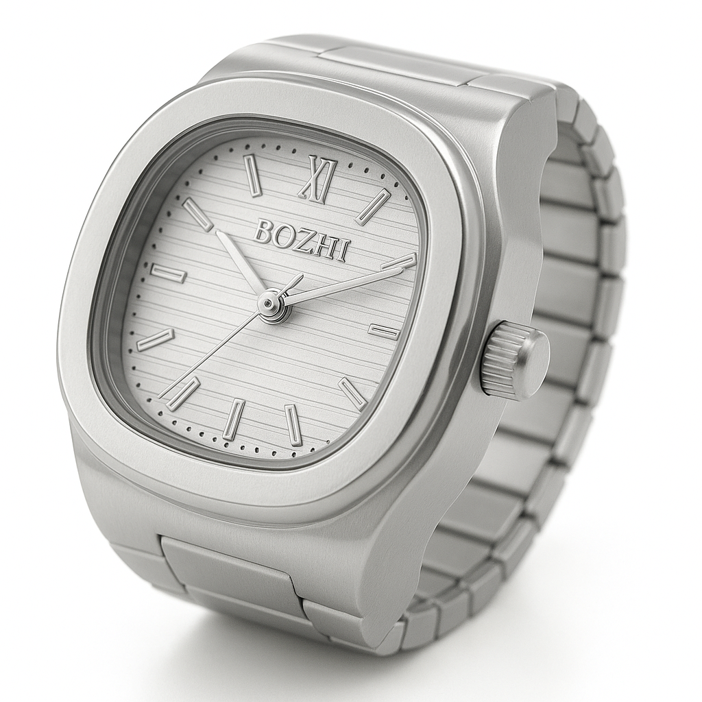 Bottega Watch Ring - Silver