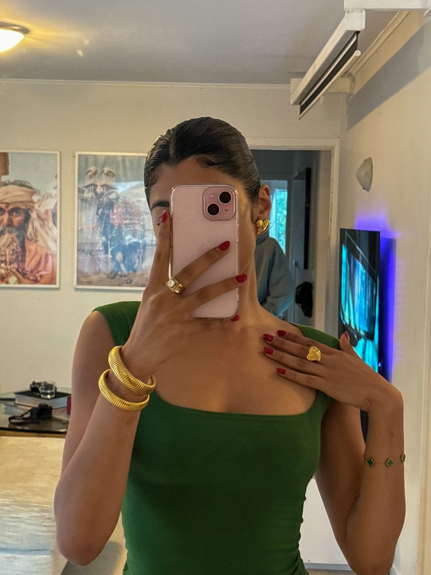 Boucles d'oreilles chérie