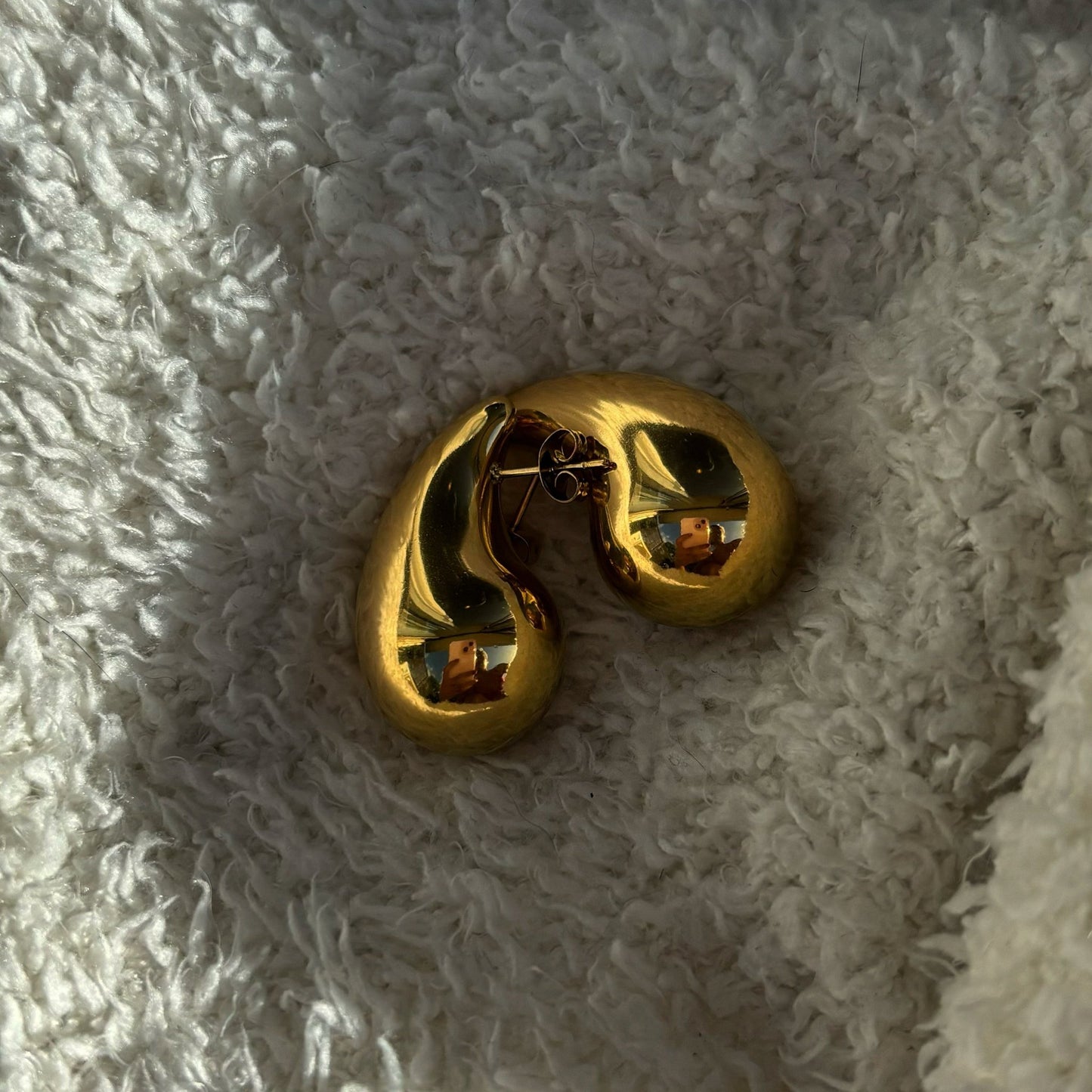 Boucles d'oreilles gouttes de pluie