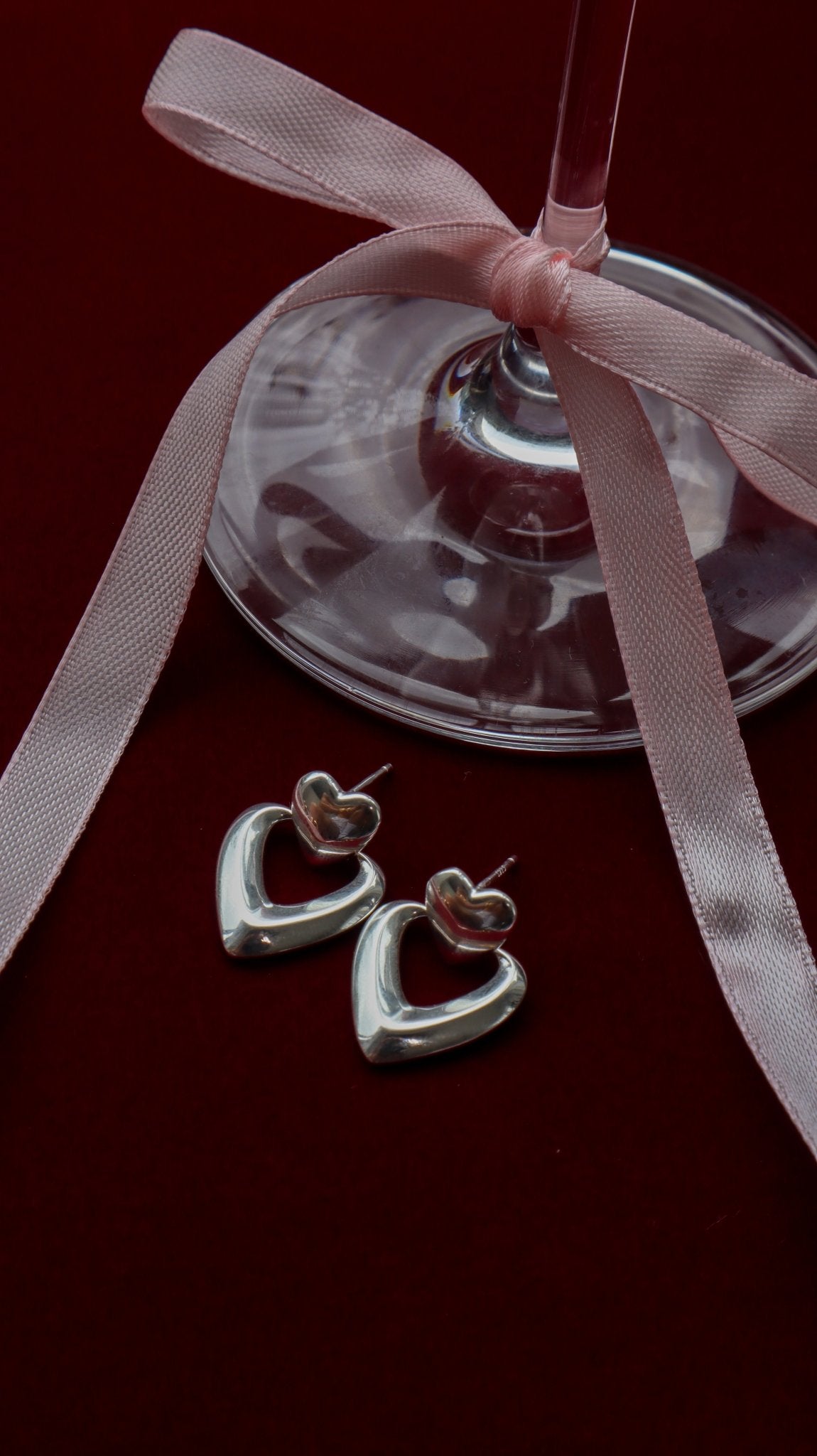 Boucles d'oreilles Sois ma Saint-Valentin
