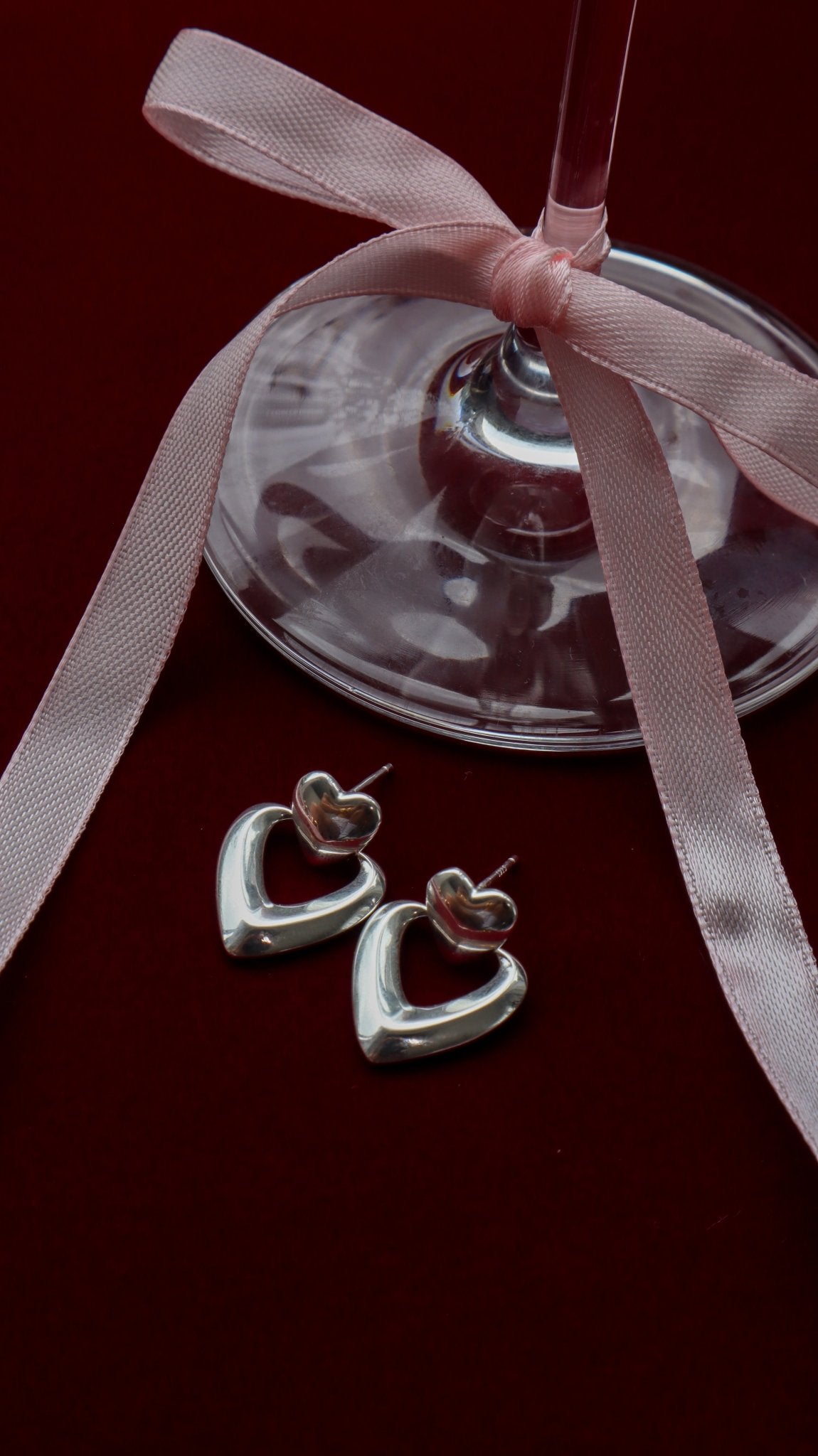 Boucles d'oreilles Sois ma Saint-Valentin