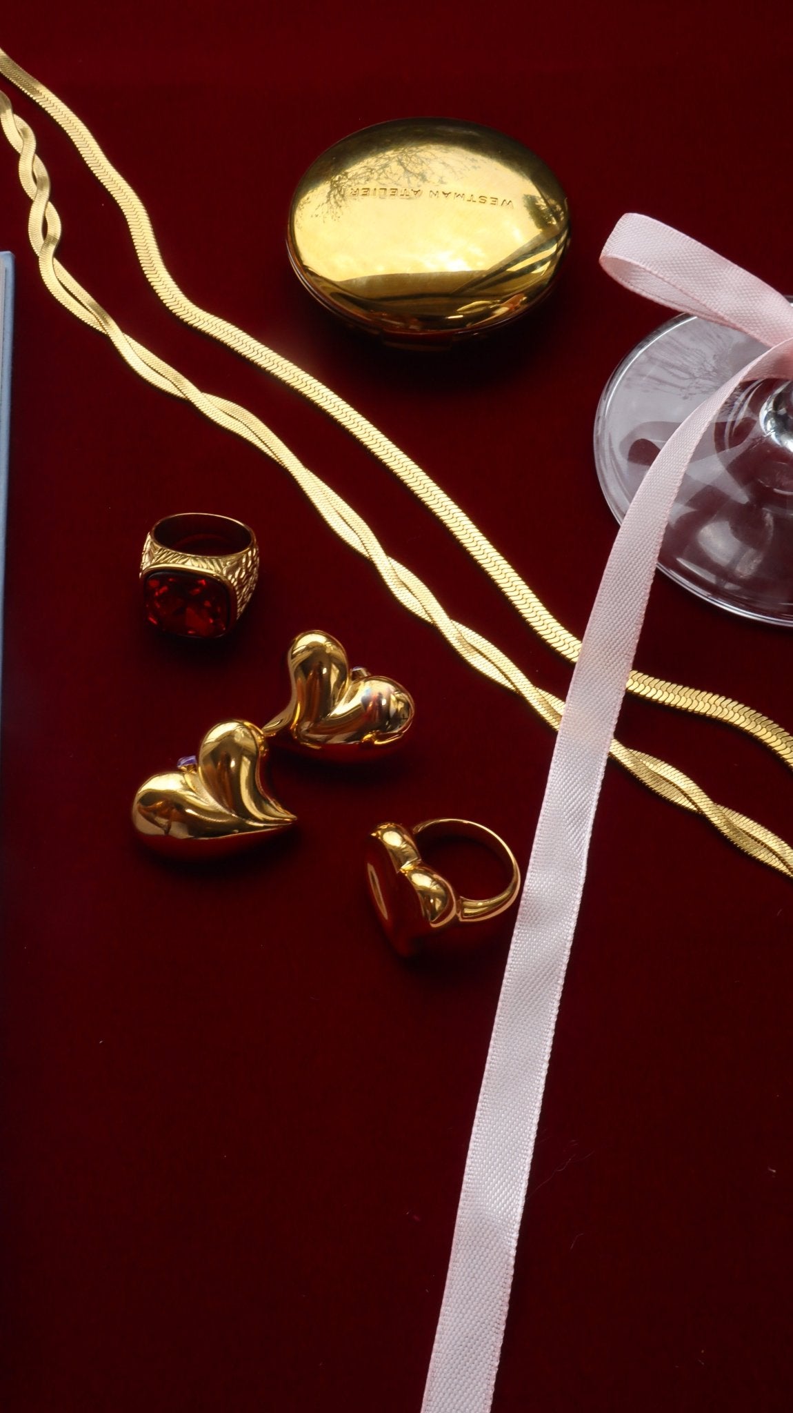 Boucles d'oreilles chérie
