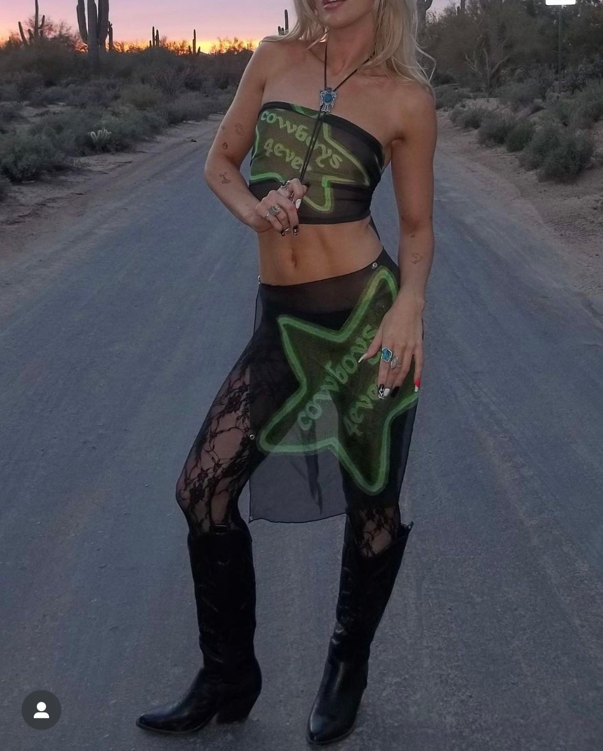 Ensemble Cowboys 4 Ever (taille unique)