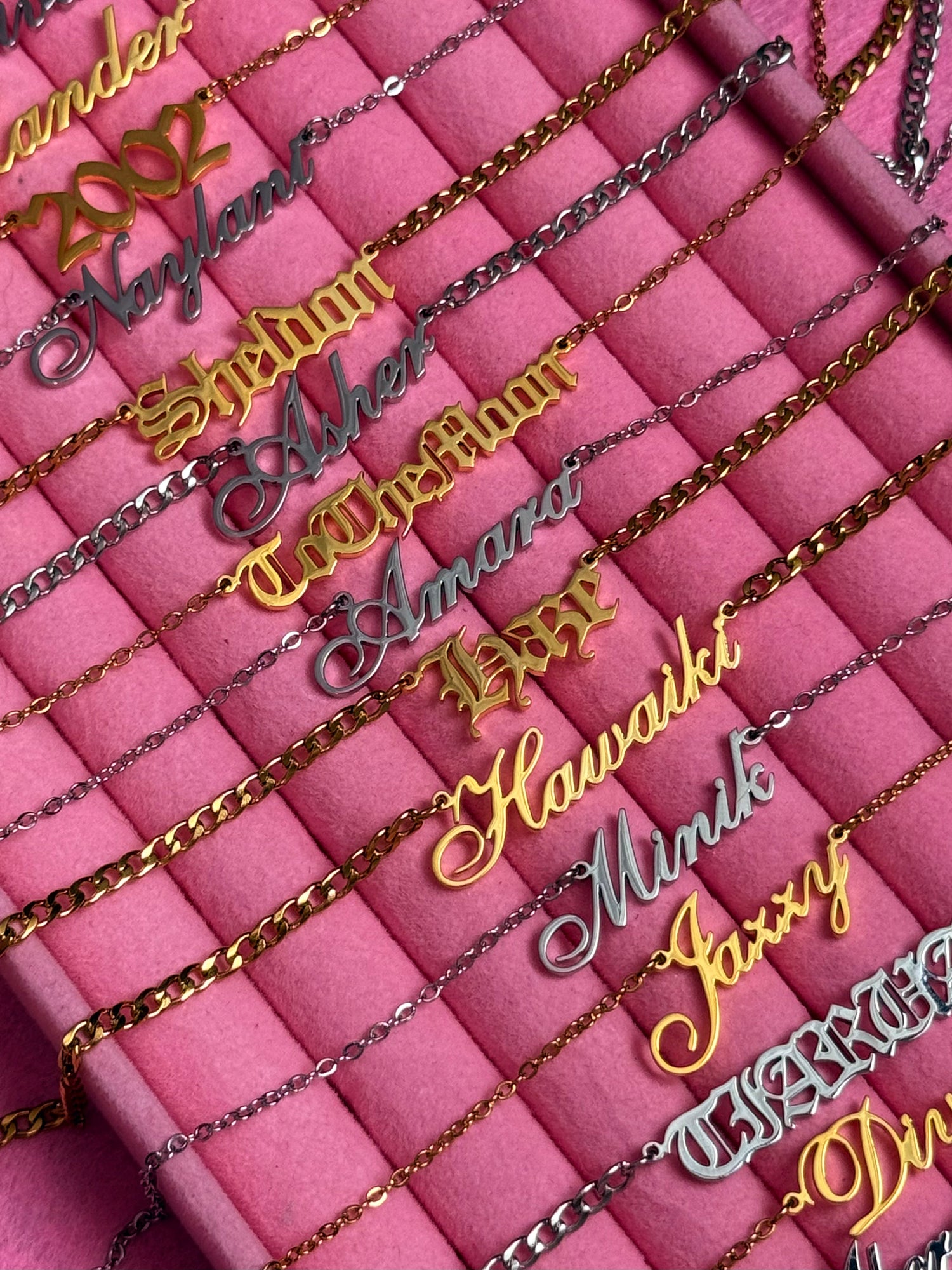 PERSONALISED JEWELRY