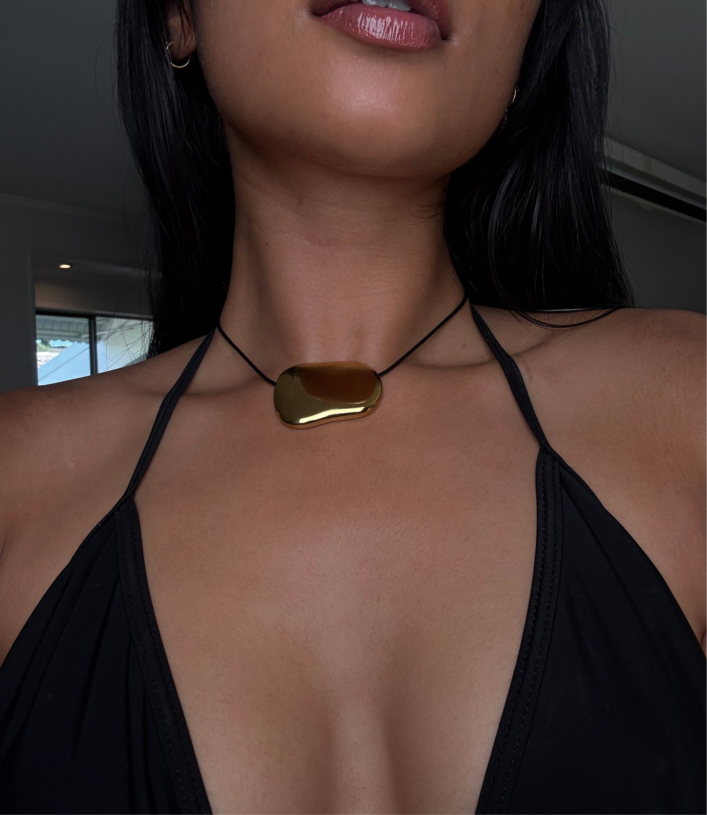 Pebble Necklace - Gold