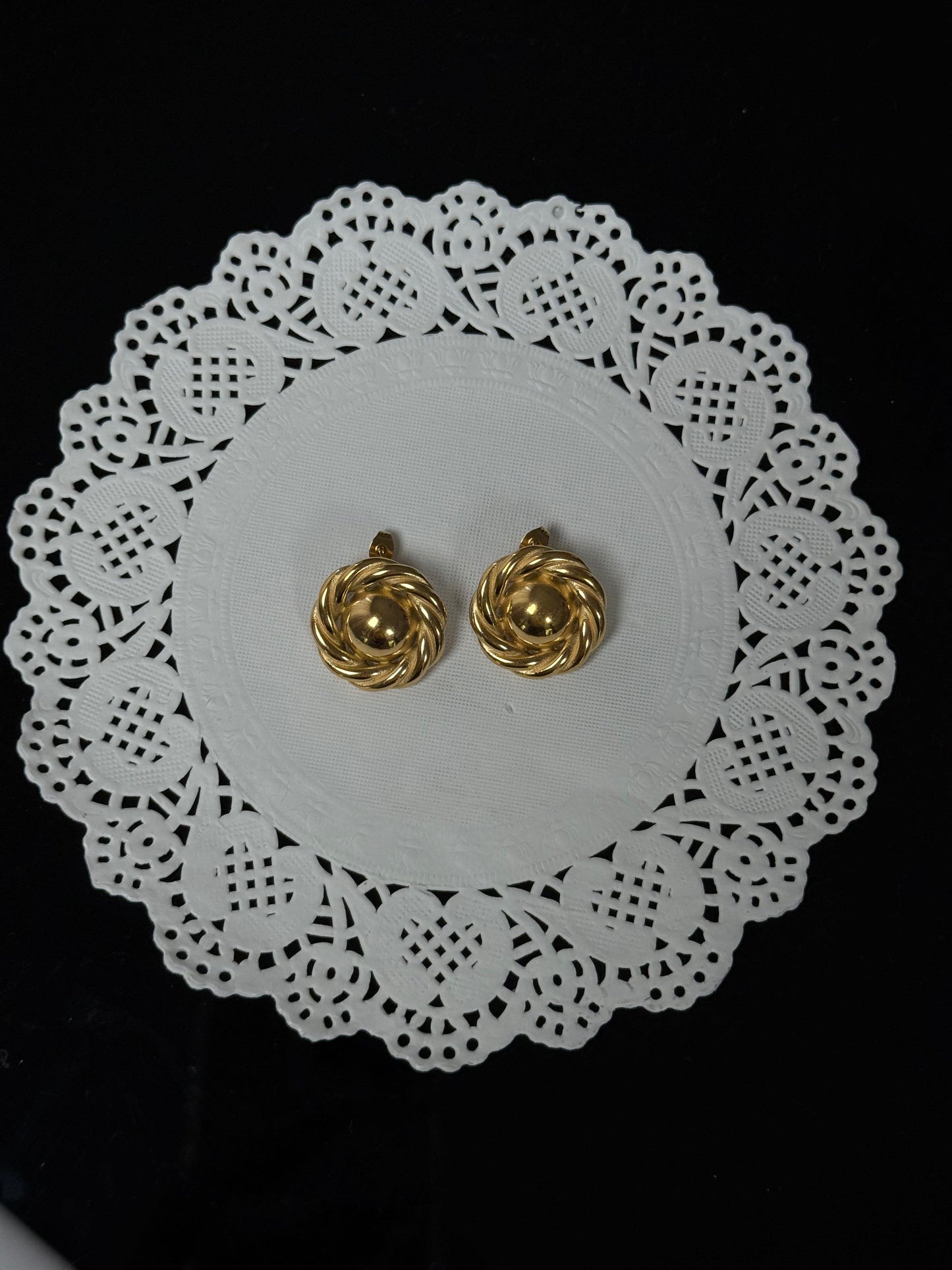 SS02 Button Earring’s *WATERPROOF & TARNISH-PROOF*
