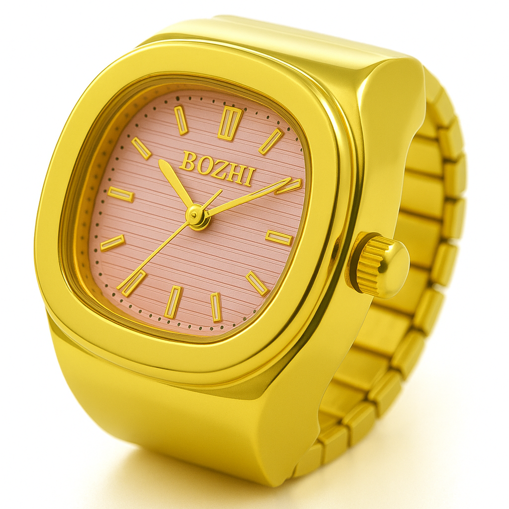 Bottega Watch Ring - Gold