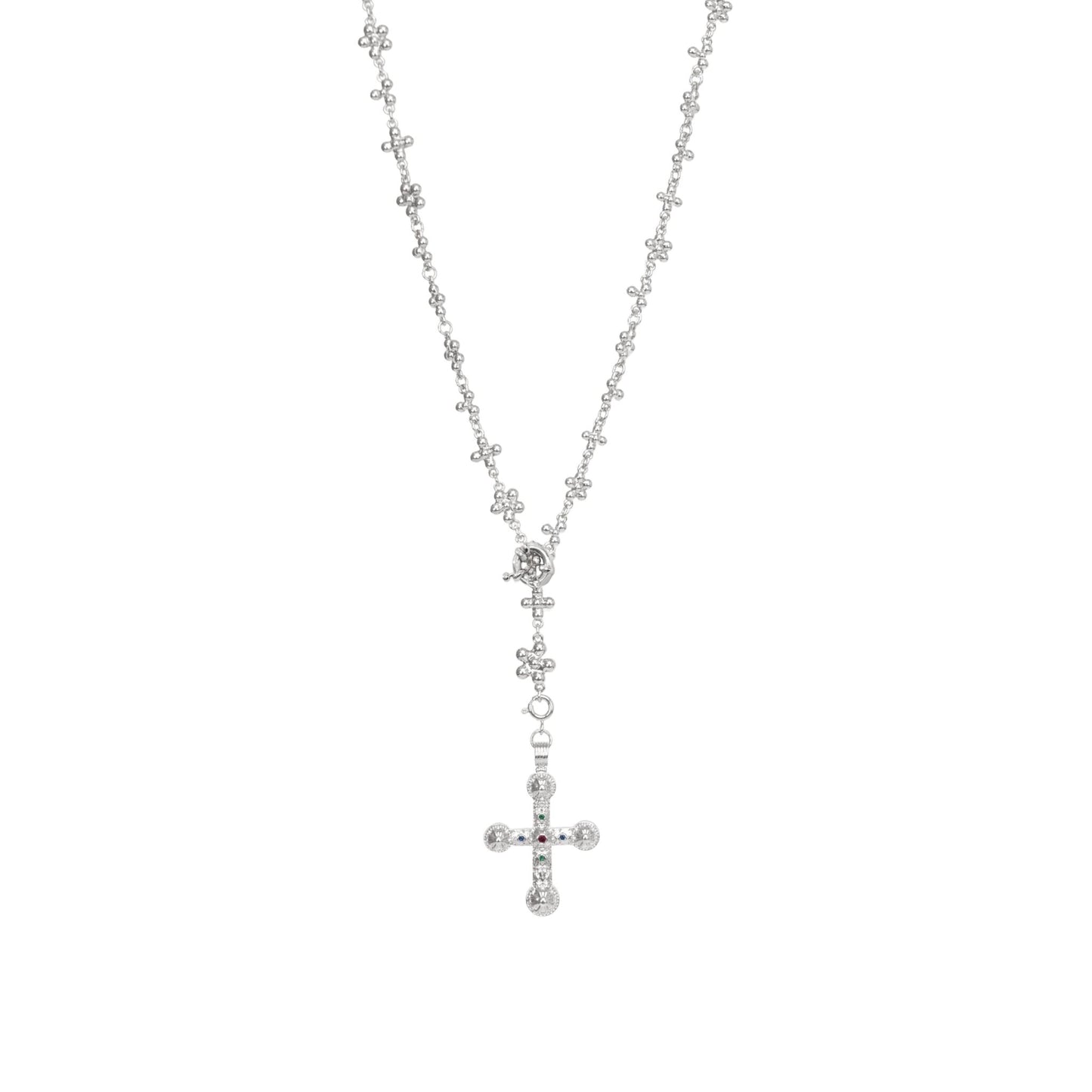 Vintage Rosary Chain - Silver