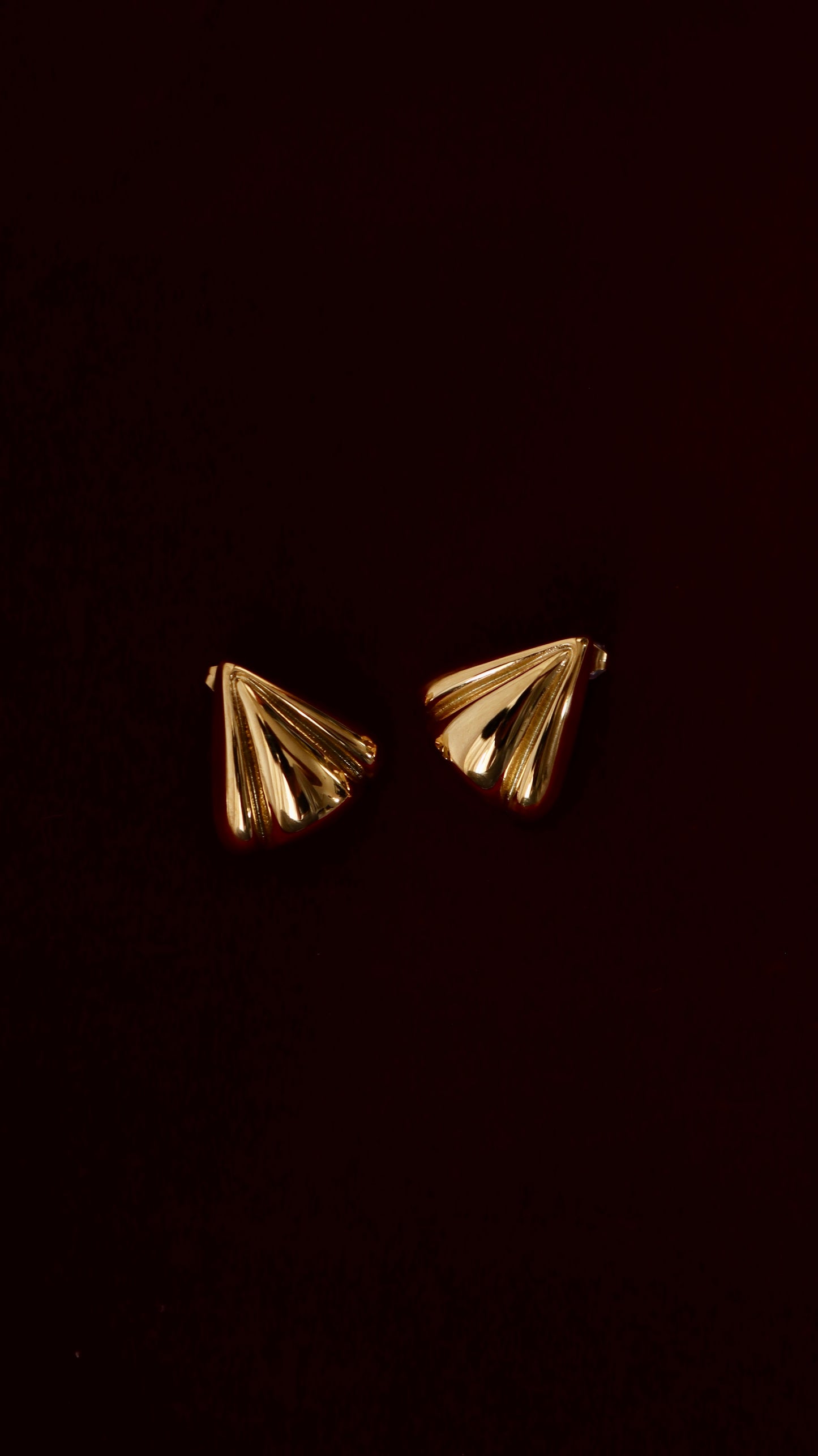 Pecan Earrings - Gold