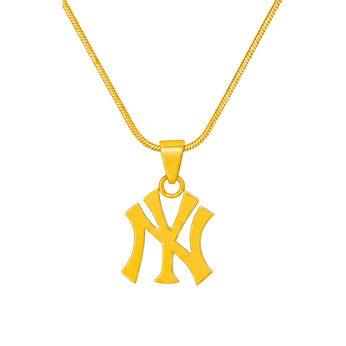 NYヤンキーネックレス - ゴールド