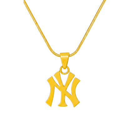 NYヤンキーネックレス - ゴールド