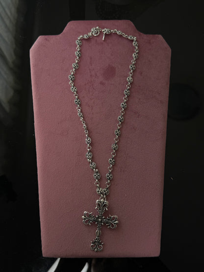 SS43 Silver Chrome Necklace