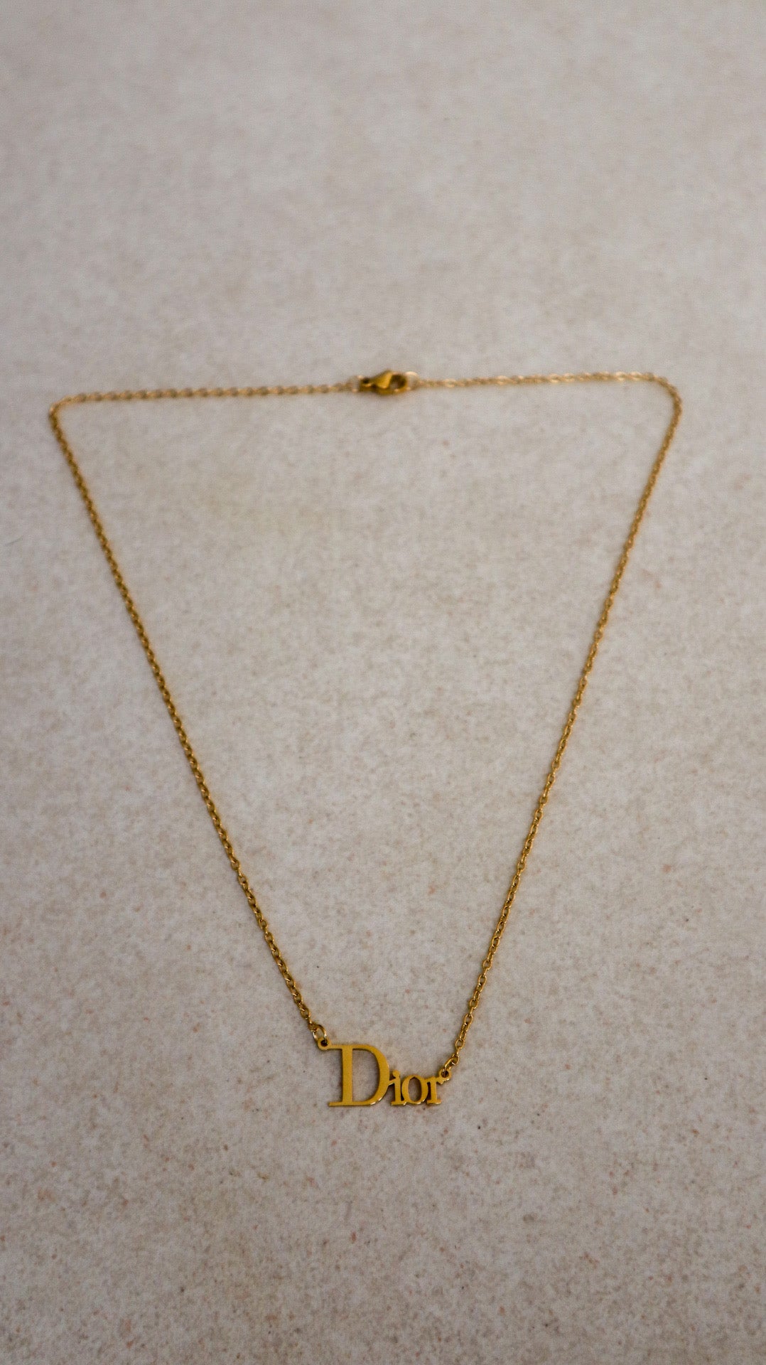 Dior Chain - Gold