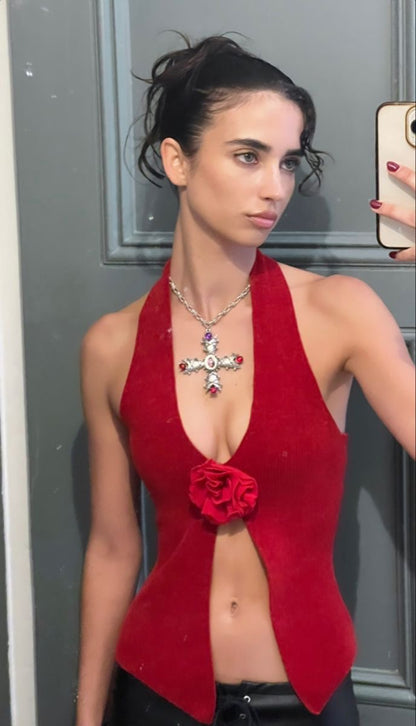 Rose Top-Red (S)