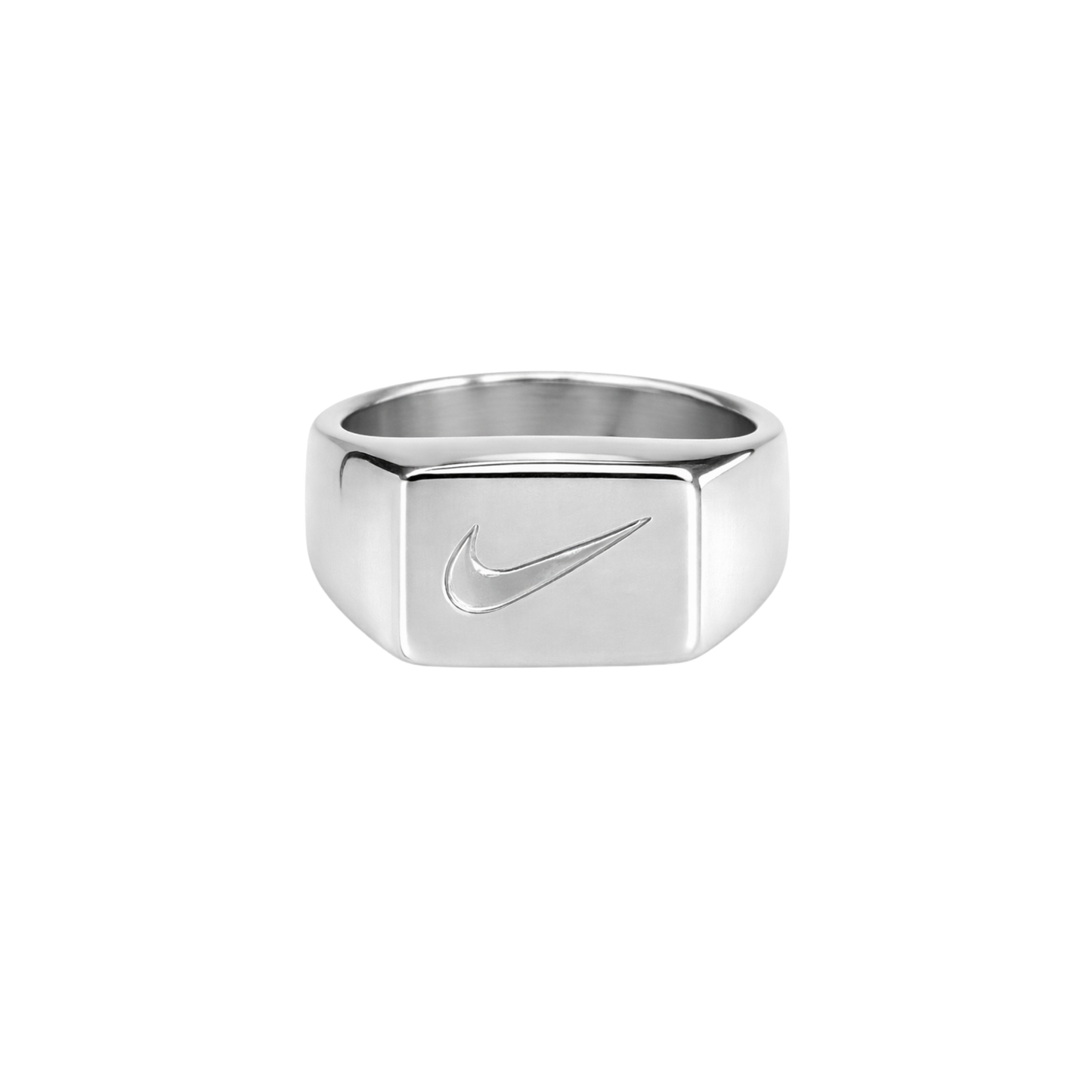 “Just did It” Brick Ring - Silver