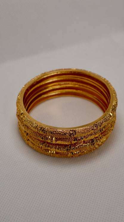 Dubai Bangle - 24K Gold Plated