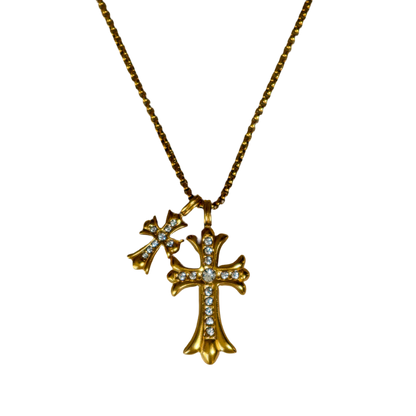 Twin Cross Pendant