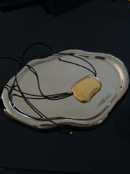 Pebble Necklace - Gold