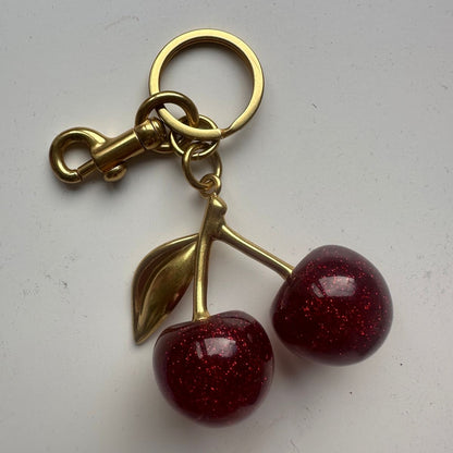 Cherry Bomb Bag Charm