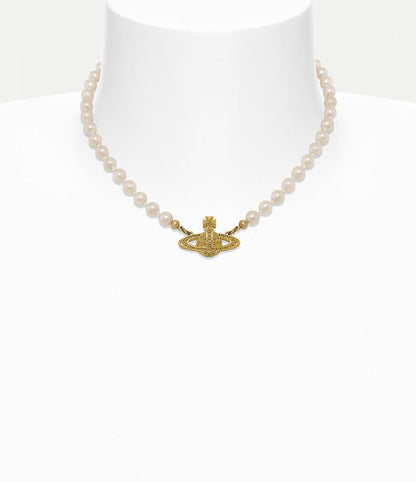 Saturn Pearl Choker- Gold