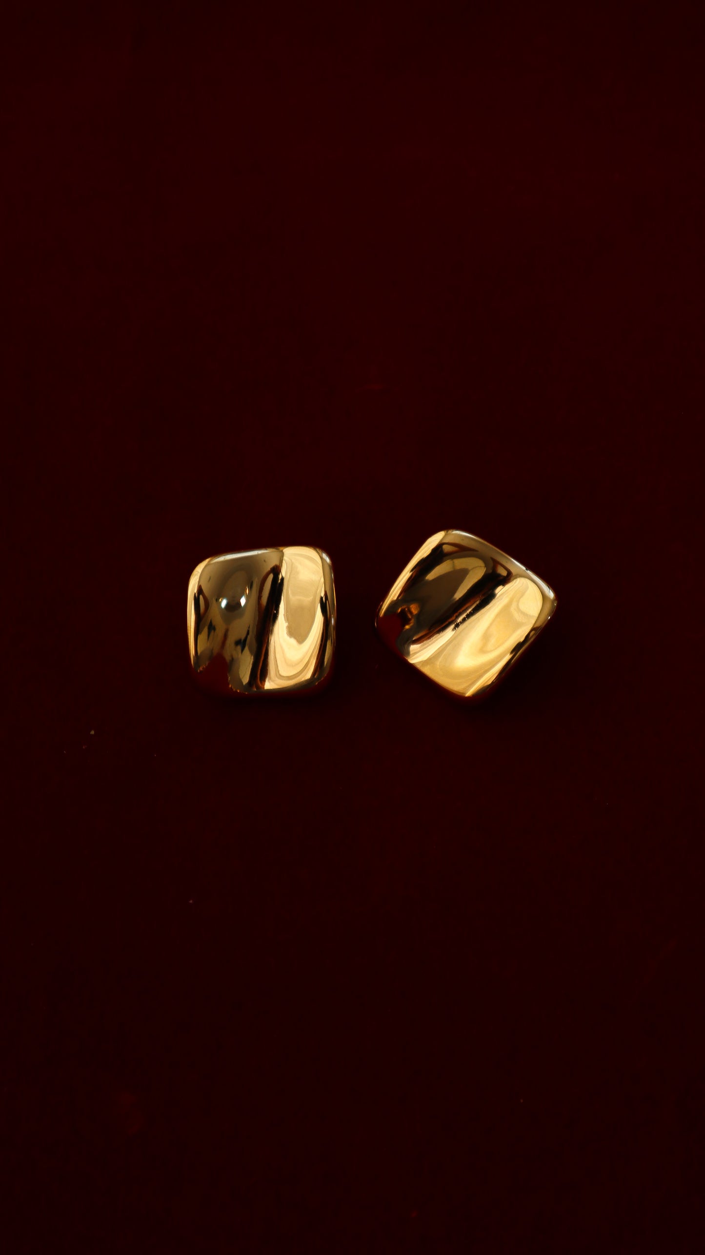 Fold Earrings-Gold