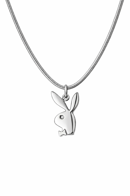 Playboy Necklace - Silver