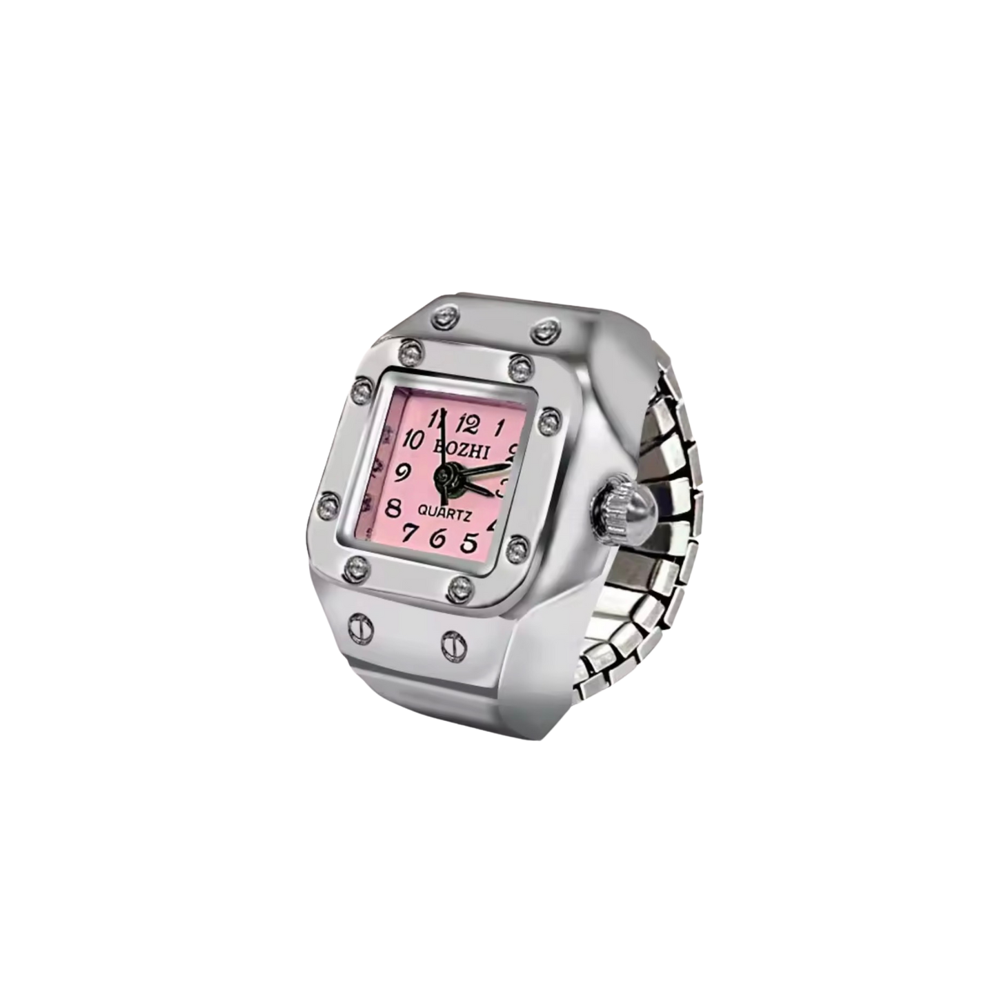 レトロウォッチリング - ゴールド/シルバー