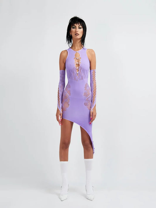 Carrie Dress- Lilac (S)