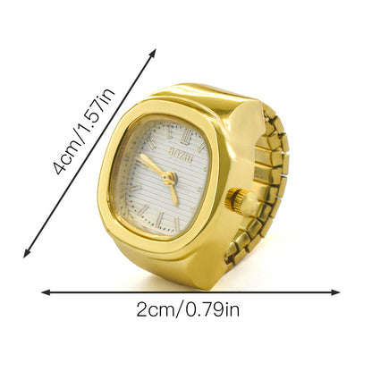 Bottega Watch Ring - Gold