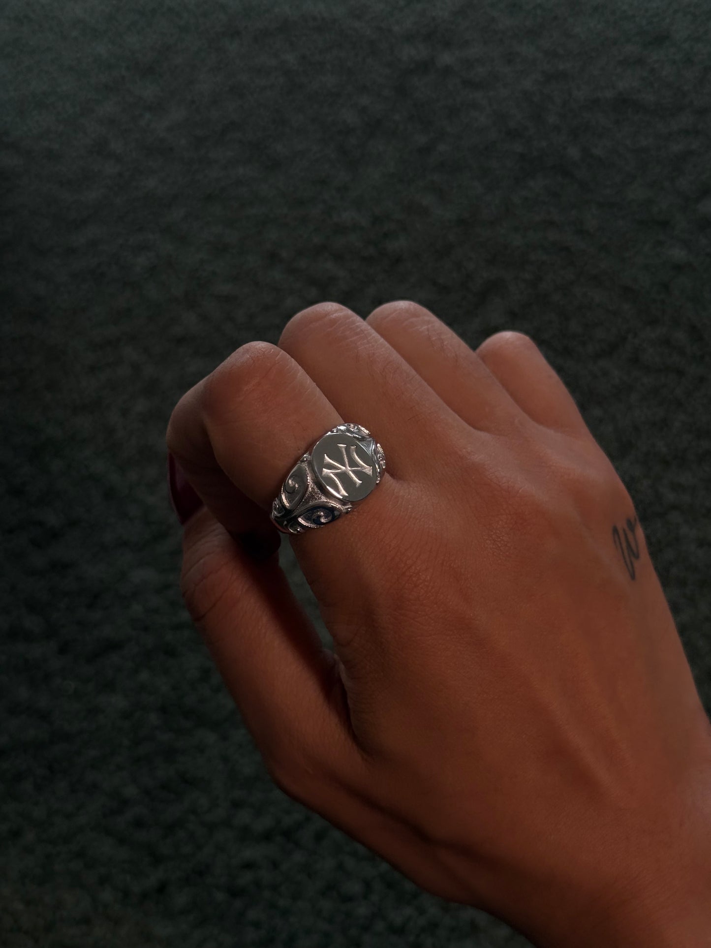 Yankee Aroha Signet Ring