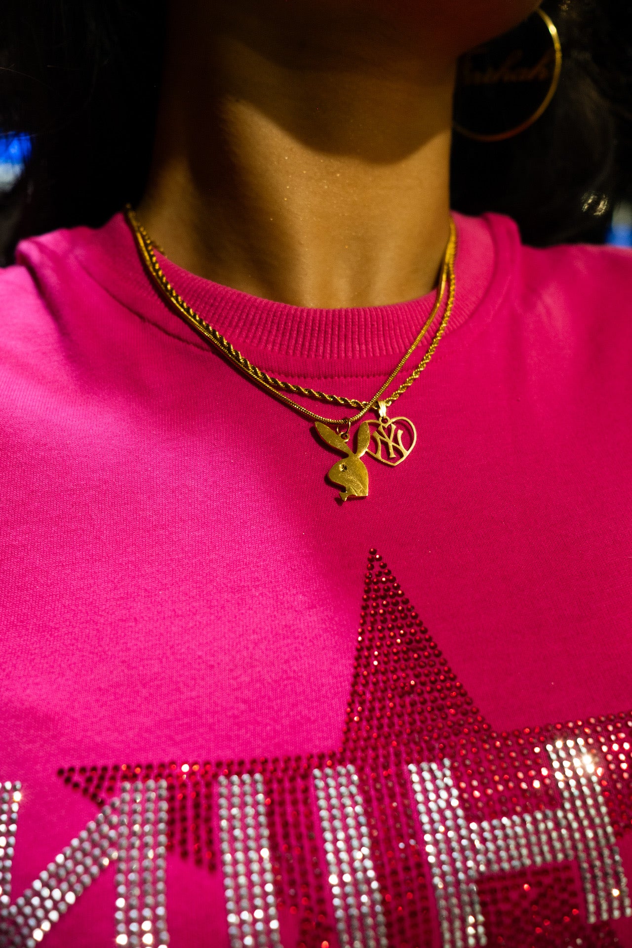 Playboy Necklace - 18K Gold-Plated