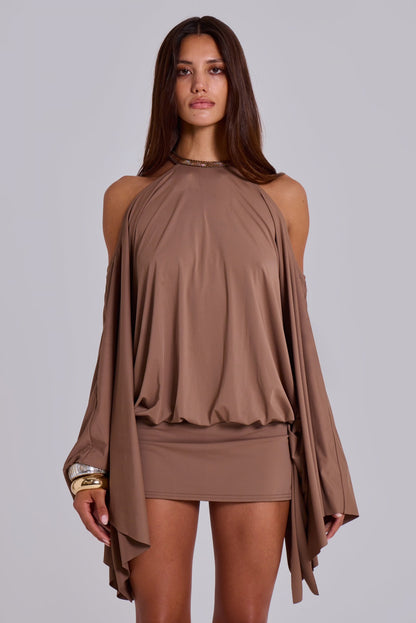 Alula Embellished Butterfly Mini Dress (UK 6)