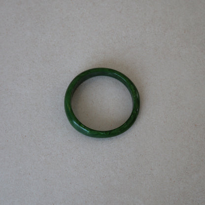 Thin Jelly Bangle - Green