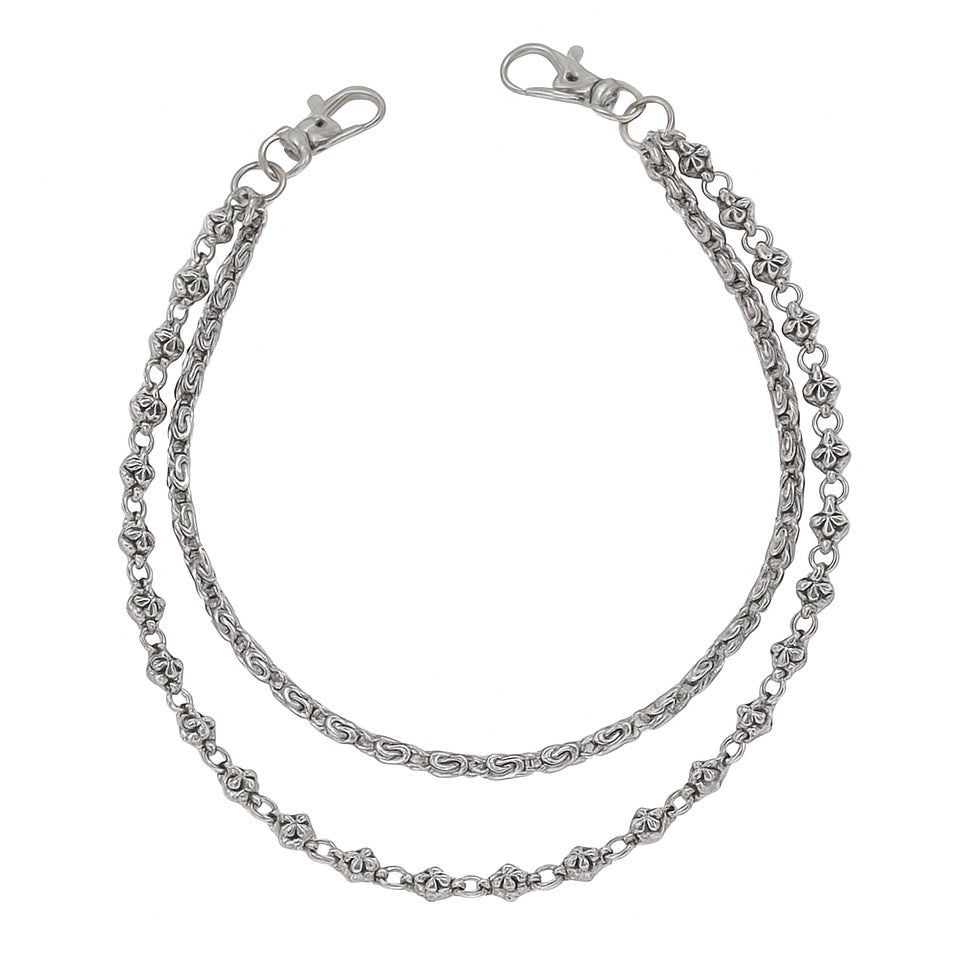 Chrome Wallet Chain (Belt Accessory)